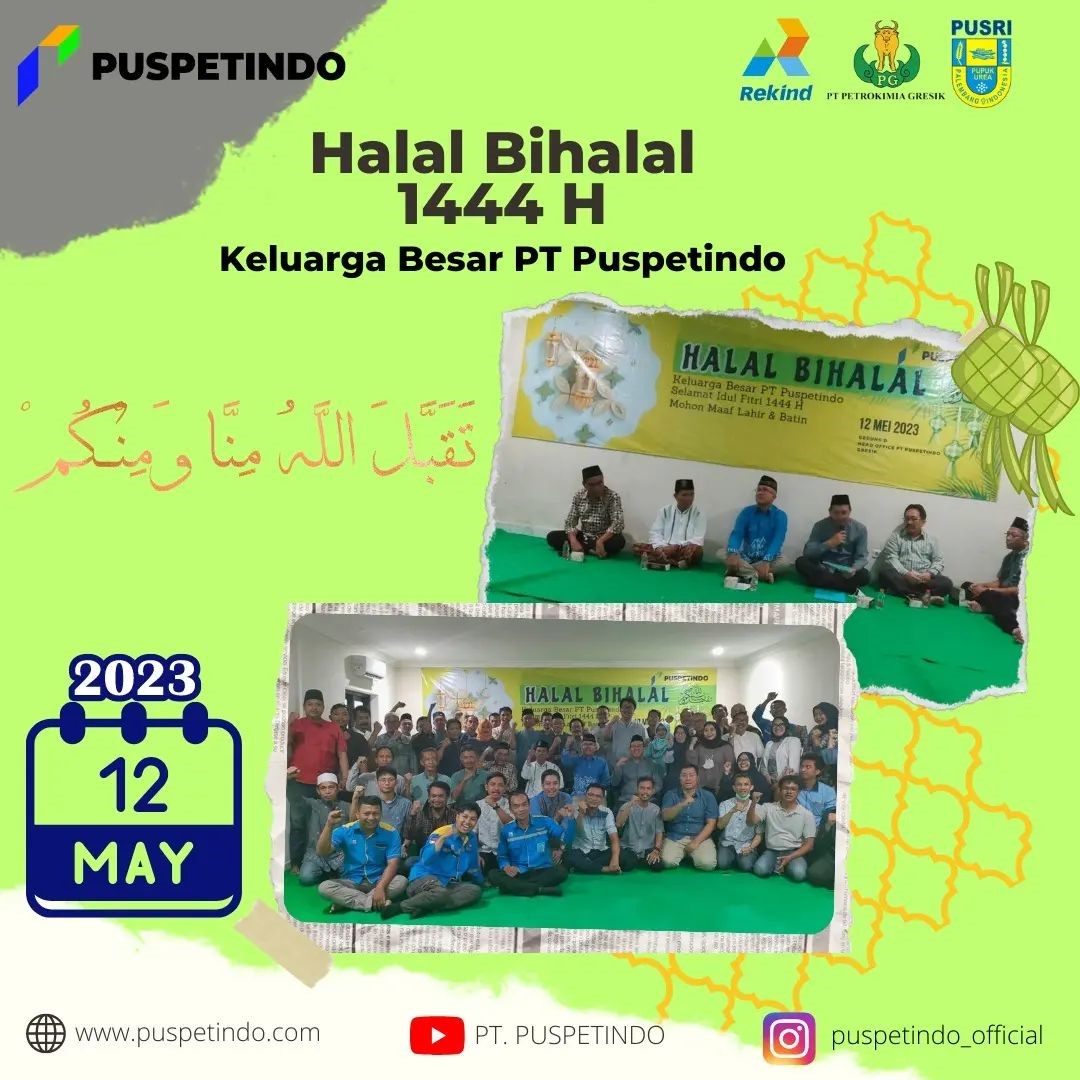HALAL BIHALAL PT PUSPETINDO 1444 H
